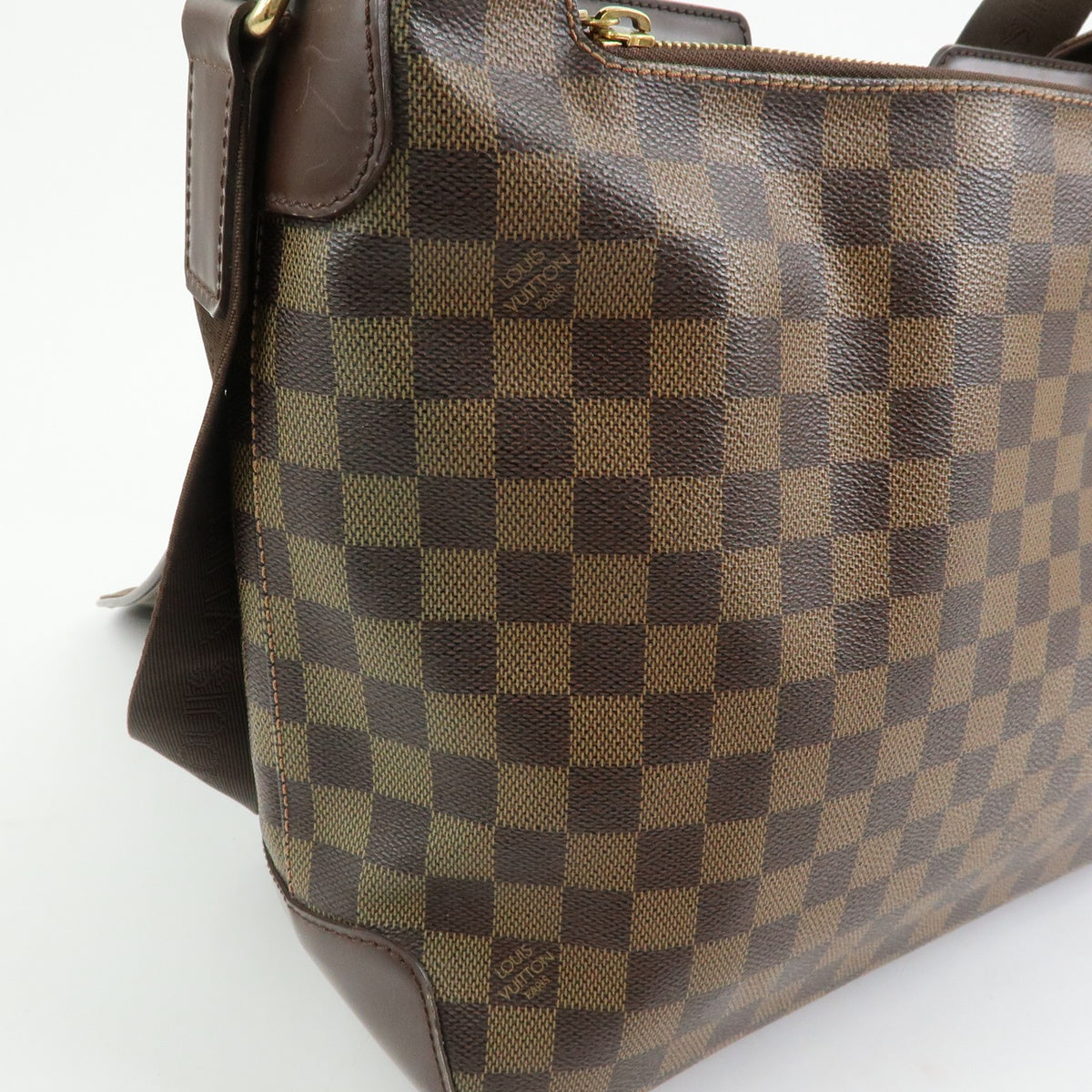Louis Vuitton Spencer Messenger Damier, Brown, Canvas, Handbag