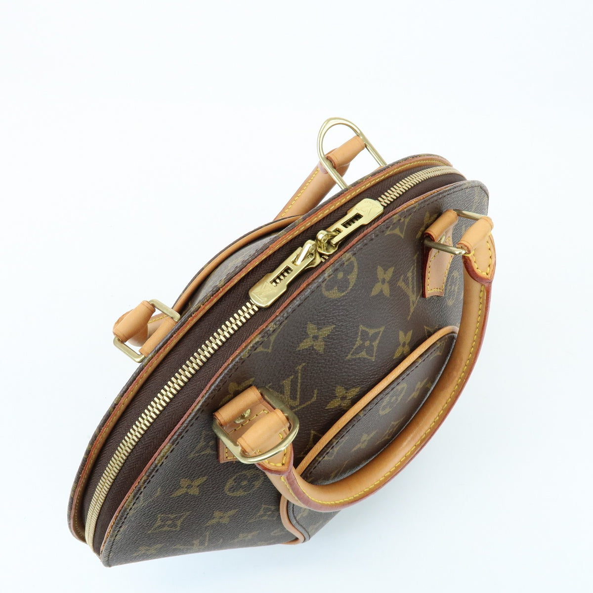 Louis Vuitton Ellipse Monogram Canvas, Brown, Canvas, Handbag