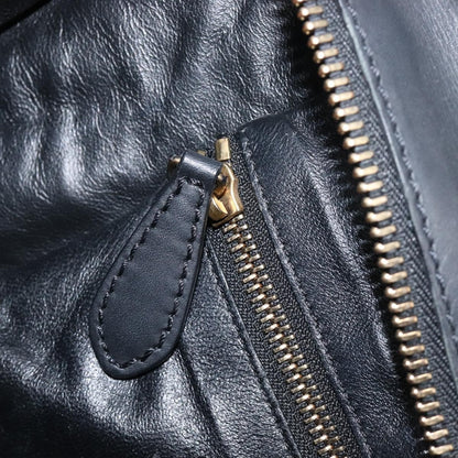 Celine Luggage Printed Canvas and Leather, Black, Leather, Handbag