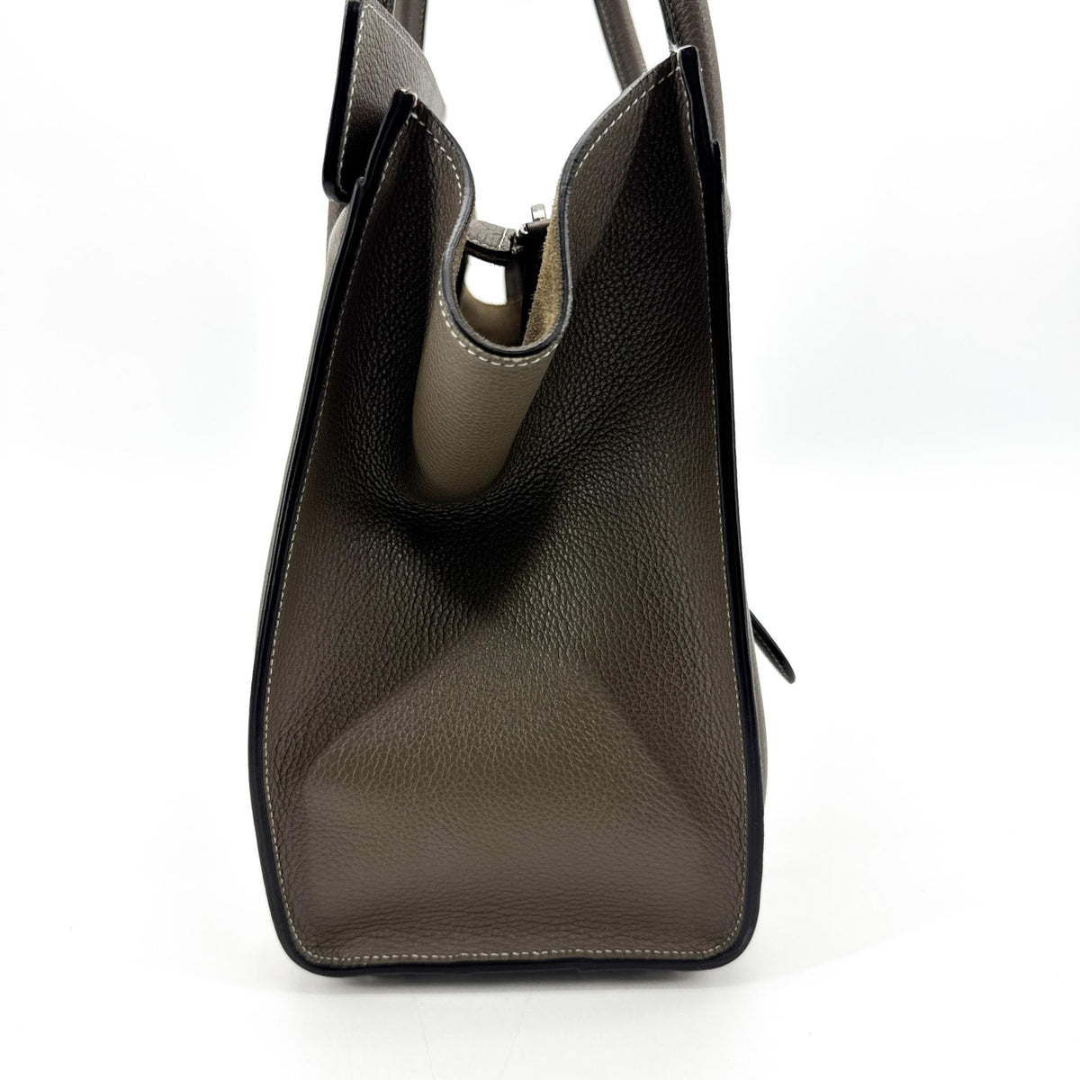 Celine Luggage Grainy Leather, Brown, Leather, Handbag