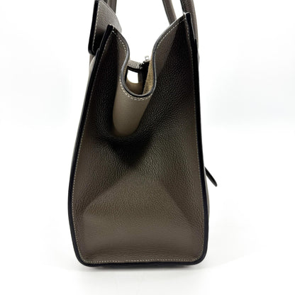 Celine Luggage Grainy Leather, Brown, Leather, Handbag