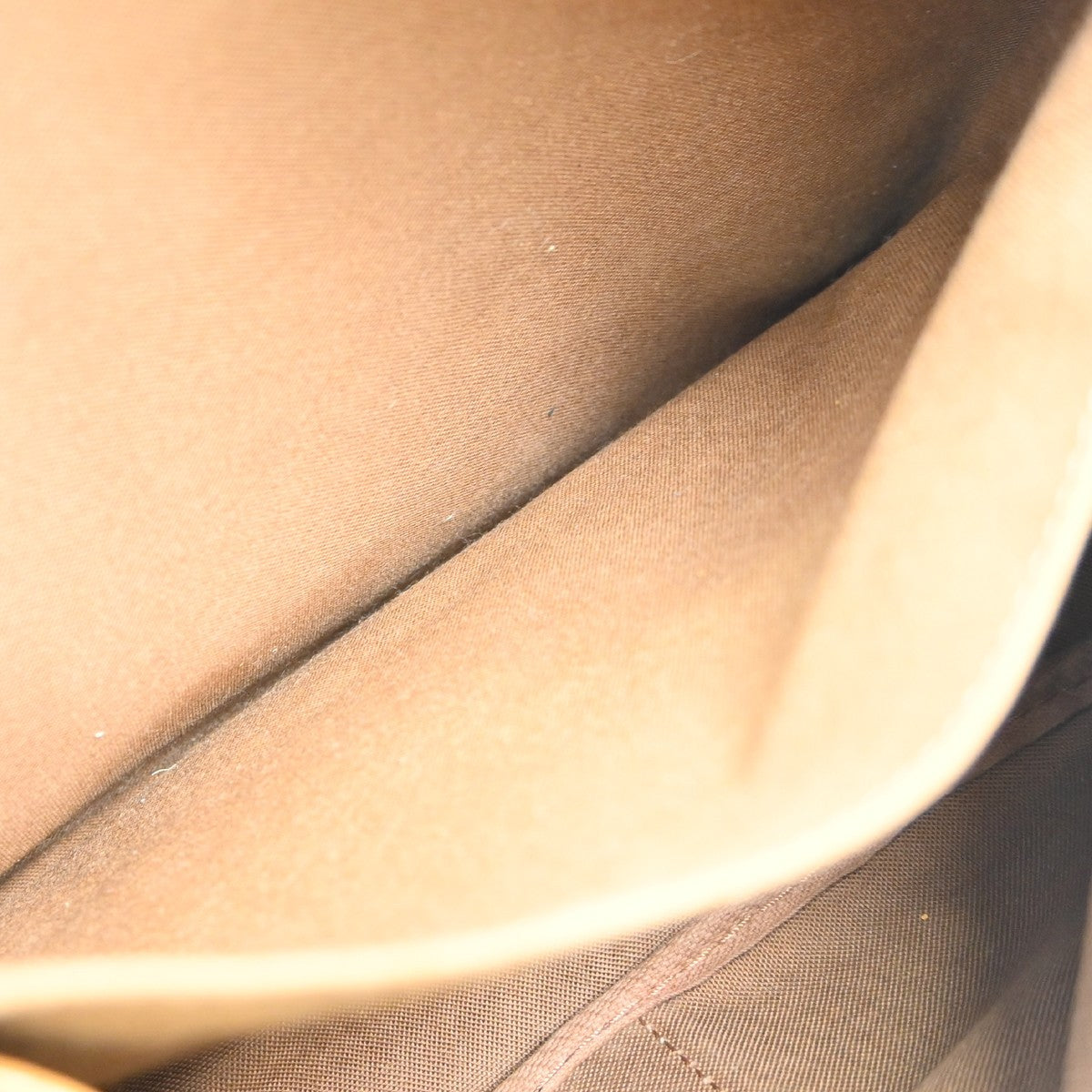 Louis Vuitton Saumur Monogram Canvas, Brown, Canvas, Shoulder Bag