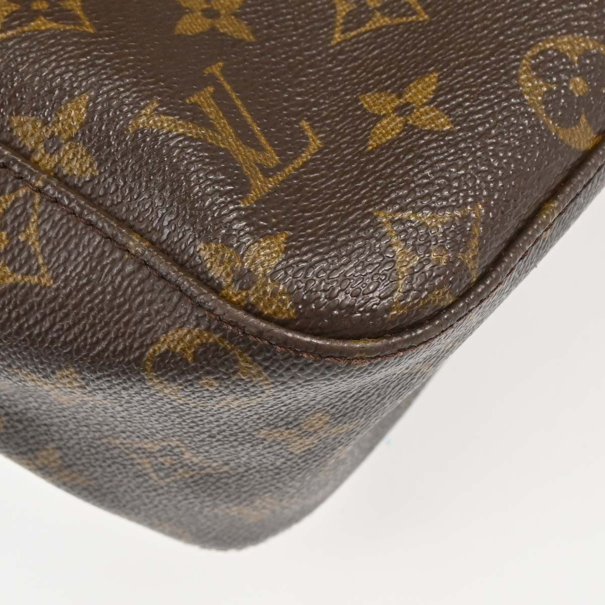 Louis Vuitton Looping Monogram Canvas, Brown, Canvas, Handbag