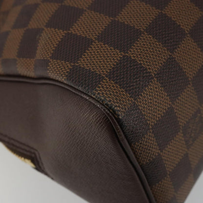 Louis Vuitton Triana Damier, Brown, Canvas, Handbag
