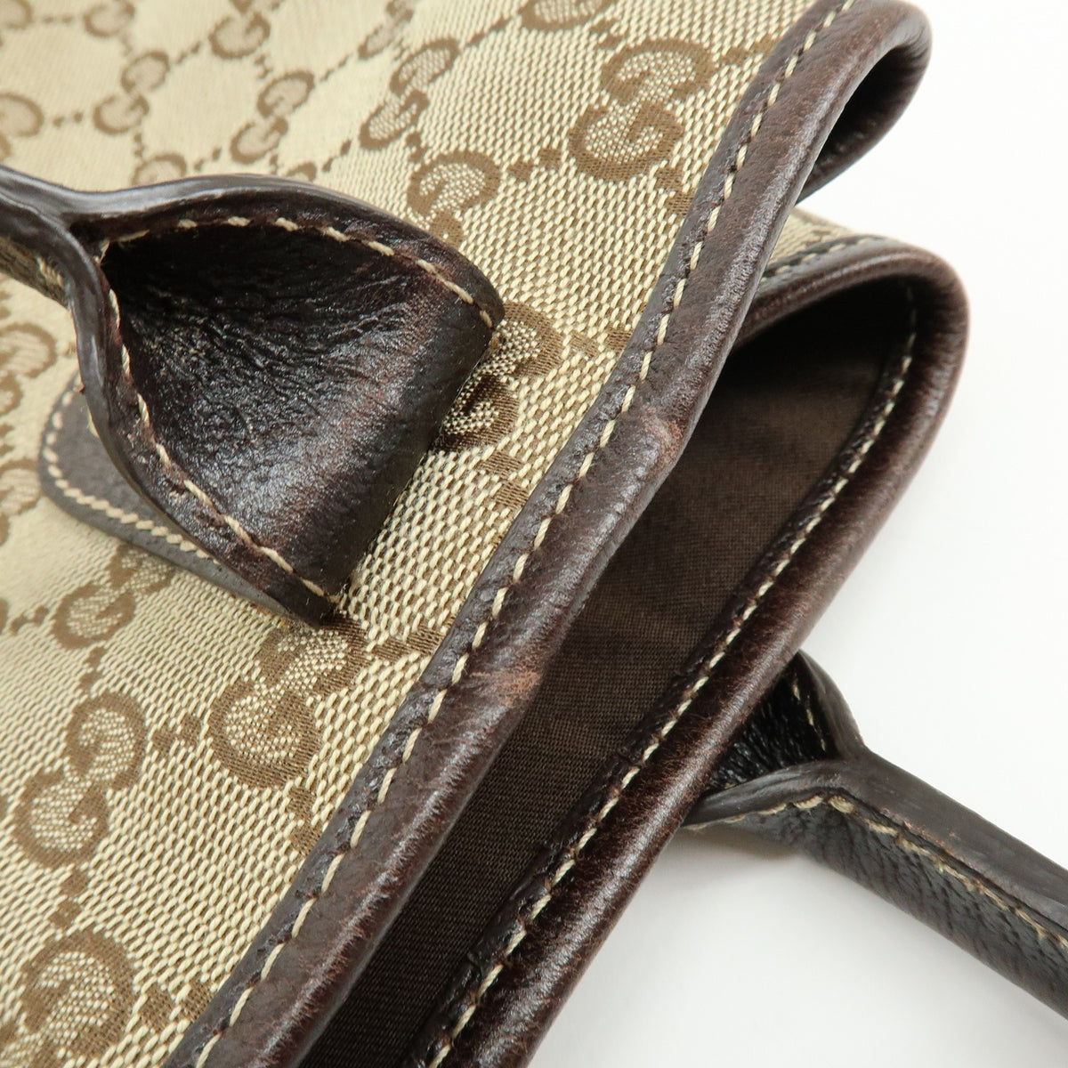 Gucci Princy GG Canvas, Beige, Canvas, Tote Bag