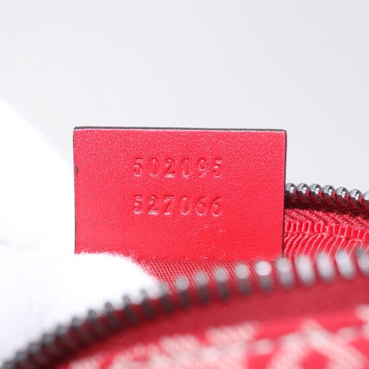 Gucci Children's Belt Printed GG Coated Canvas, Red, Canvas, Handbag