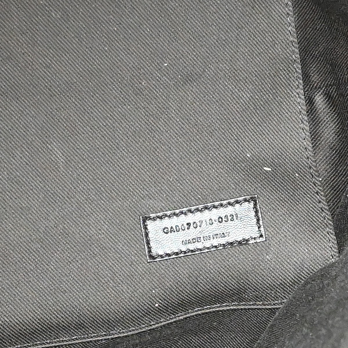 Saint Laurent Vintage Classic Monogram Drawstring Bucket Canvas, Brown, Canvas, Shoulder Bag