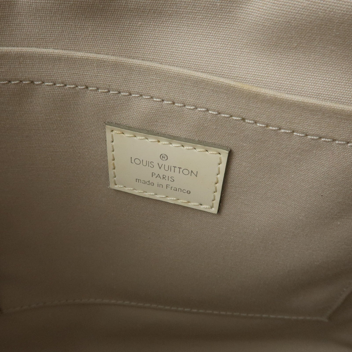 Louis Vuitton Passy Epi Leather, White, Leather, Tote Bag