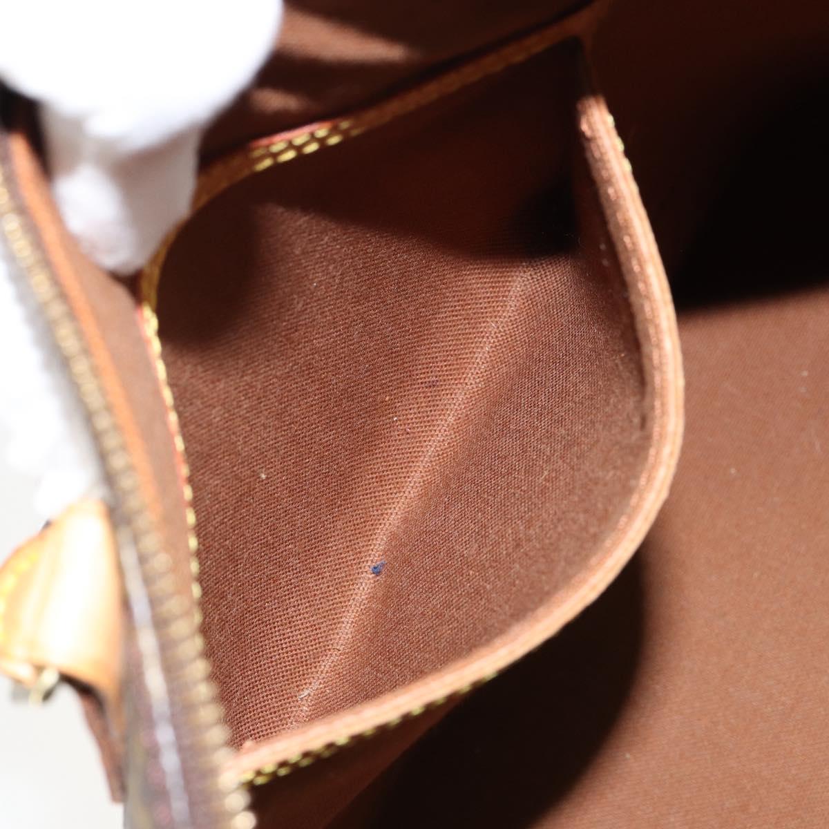 Louis Vuitton Alma Handbag Monogram Canvas, BROWN, CANVAS, Handbag