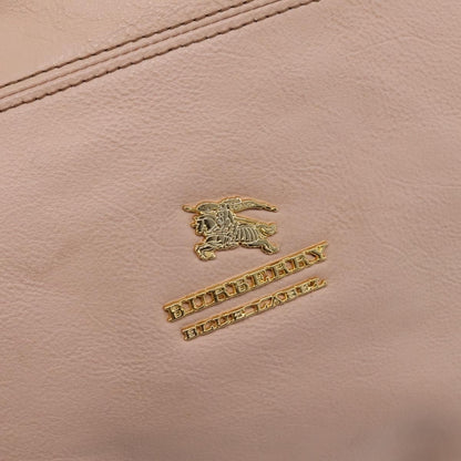 Burberry Blue Label Leather, Pink, Leather, Shoulder Bag