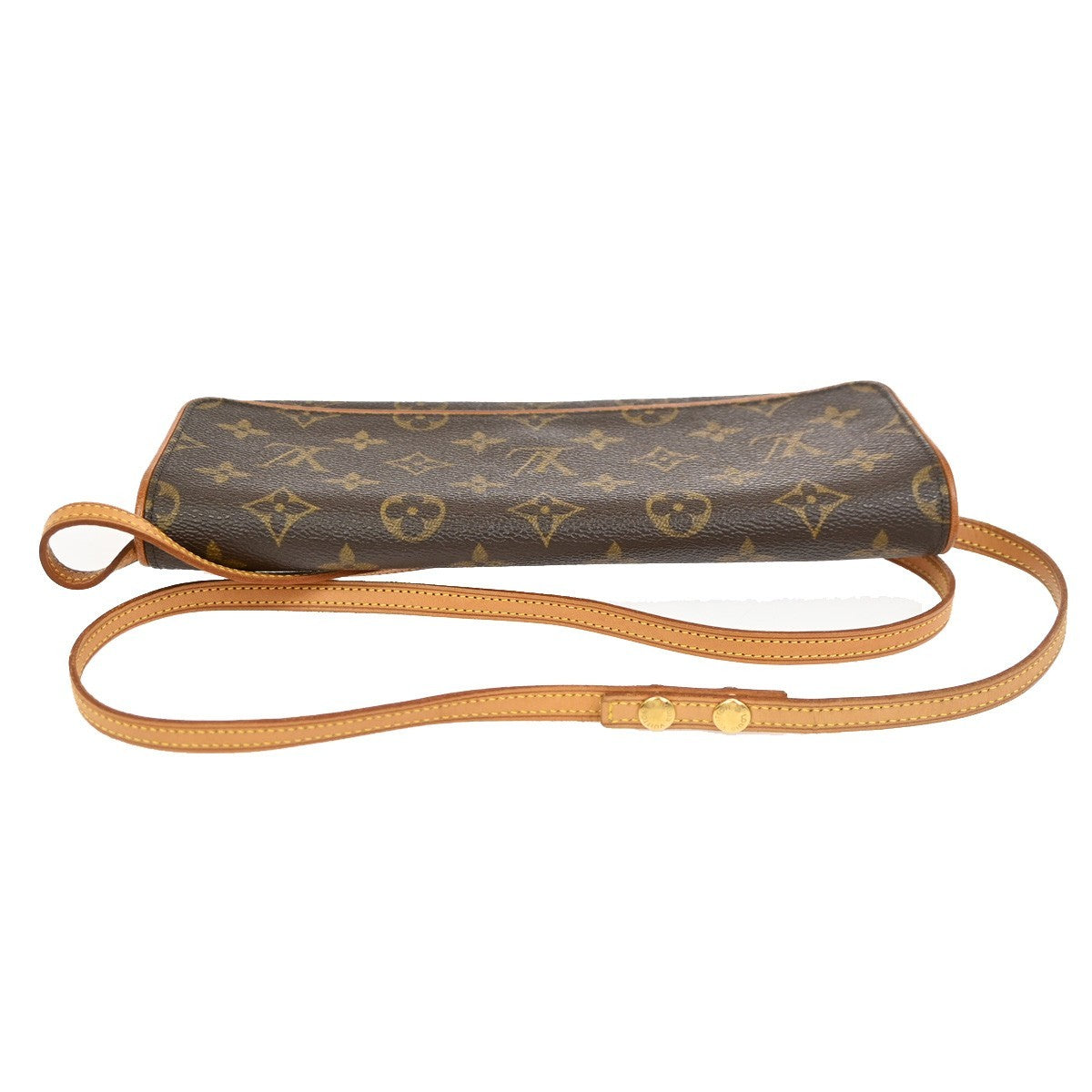 Louis Vuitton Twin Monogram, Brown, Canvas, Clutch