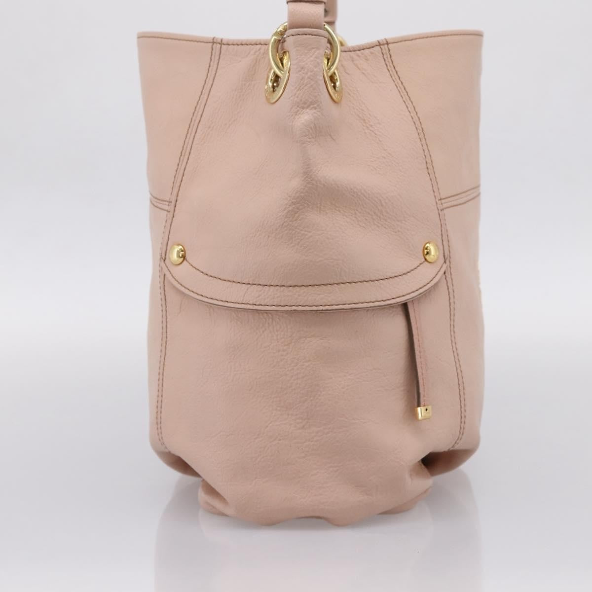 Burberry Blue Label Leather, Pink, Leather, Shoulder Bag