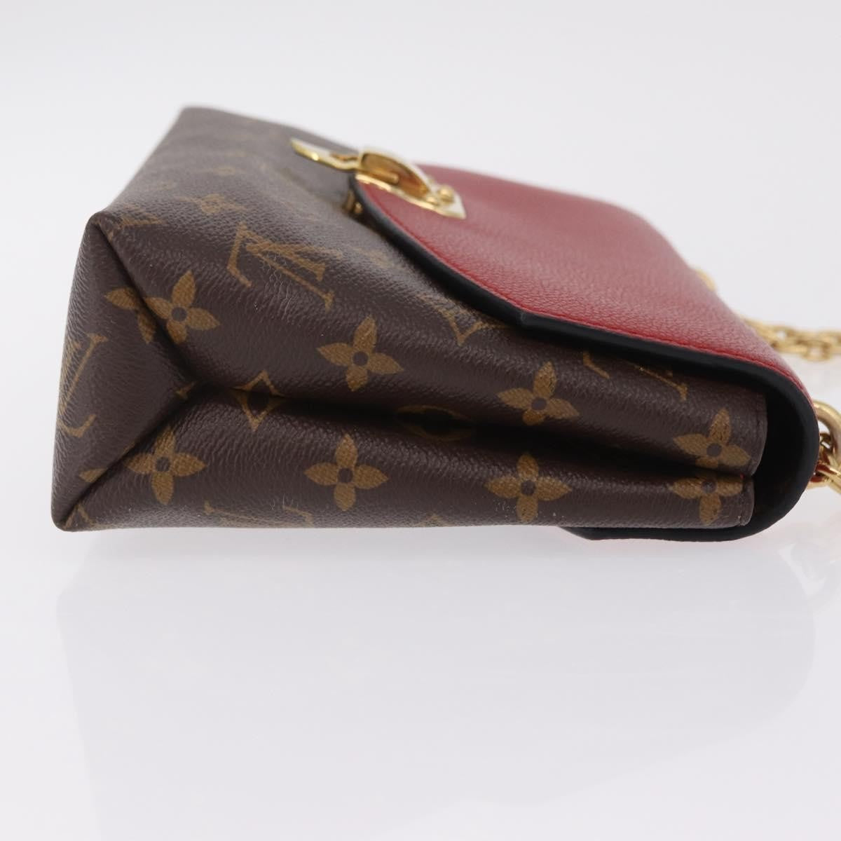 Louis Vuitton Saint Placide Monogram Canvas and Leather, Brown, Canvas, Handbag