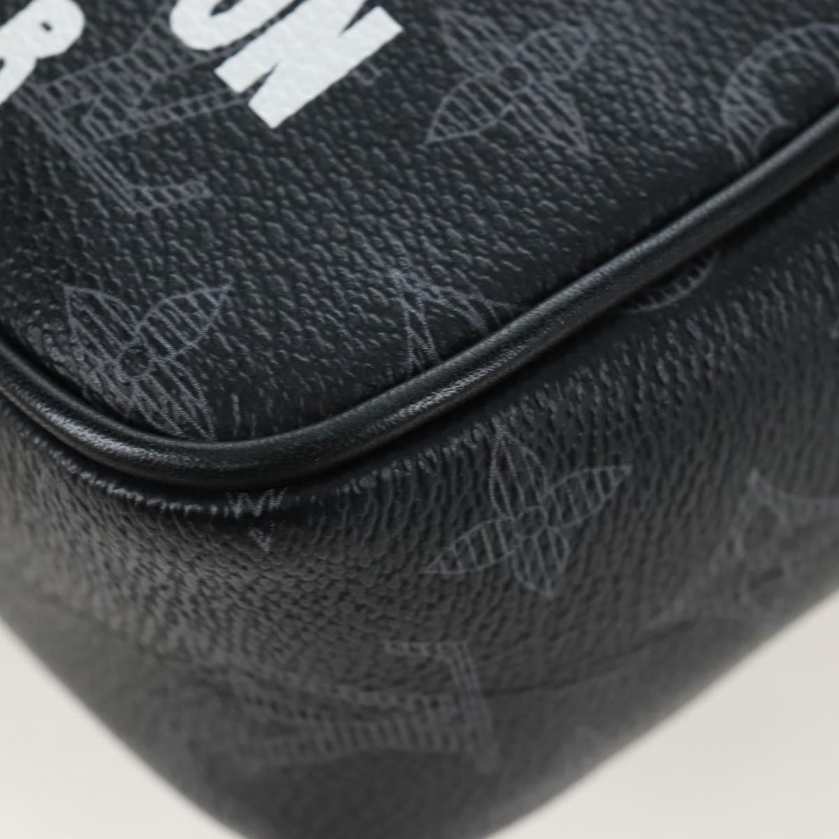Louis Vuitton Danube Limited Edition Vivienne Monogram Eclipse, Black, Canvas, Shoulder Bag