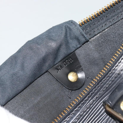 Louis Vuitton Speedy Epi, Black, Leather, Handbag