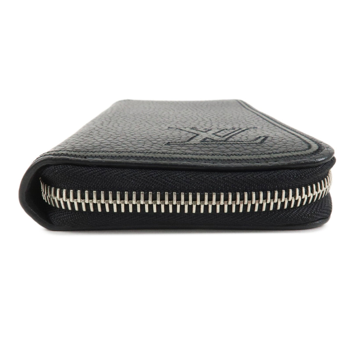 Louis Vuitton Zippy wallet vertical Leather, Black, Leather, Wallet