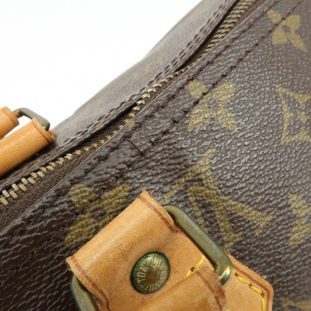 Louis Vuitton Speedy Monogram Canvas, Brown, Canvas, Handbag
