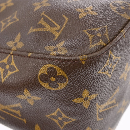 Louis Vuitton Looping Monogram Canvas, Brown, Canvas, Handbag