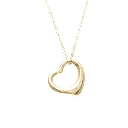 Tiffany & Co. Elsa Peretti Open Heart Pendant 18K Rose Gold, Gold, Pink Gold, Necklace