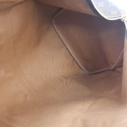 Louis Vuitton Keepall Monogram, Brown, Canvas, Travel Bag