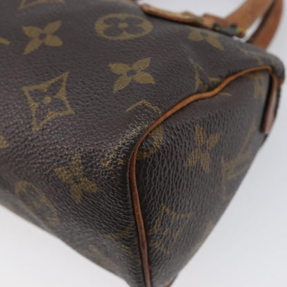 Louis Vuitton Speedy Mini HL Monogram Canvas, Brown, Canvas, Handbag