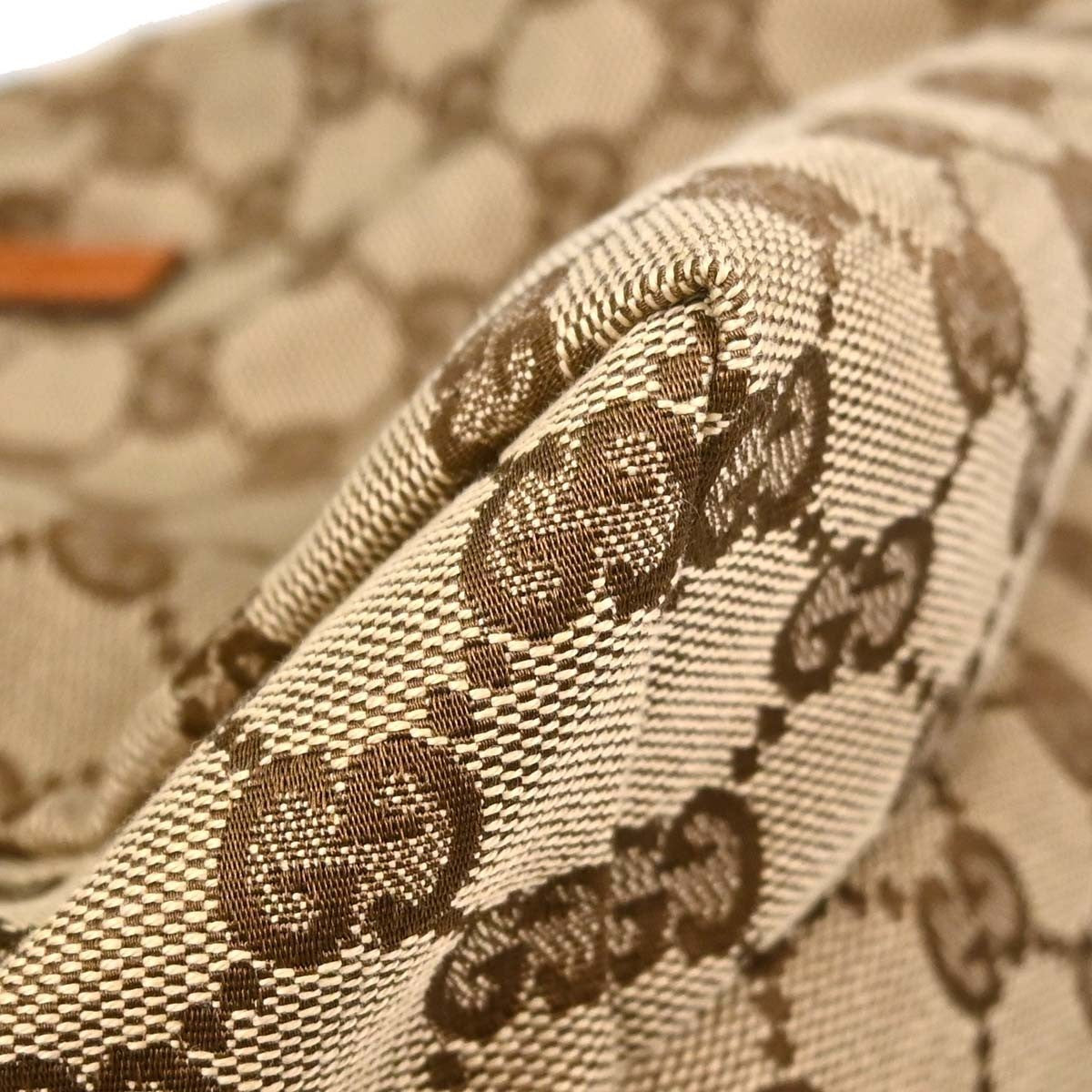 Gucci Zip Around Bowling GG Canvas, Beige, Canvas, Handbag