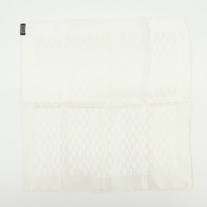 Hermes Carré 40 Silk, White, Silk, Scarf