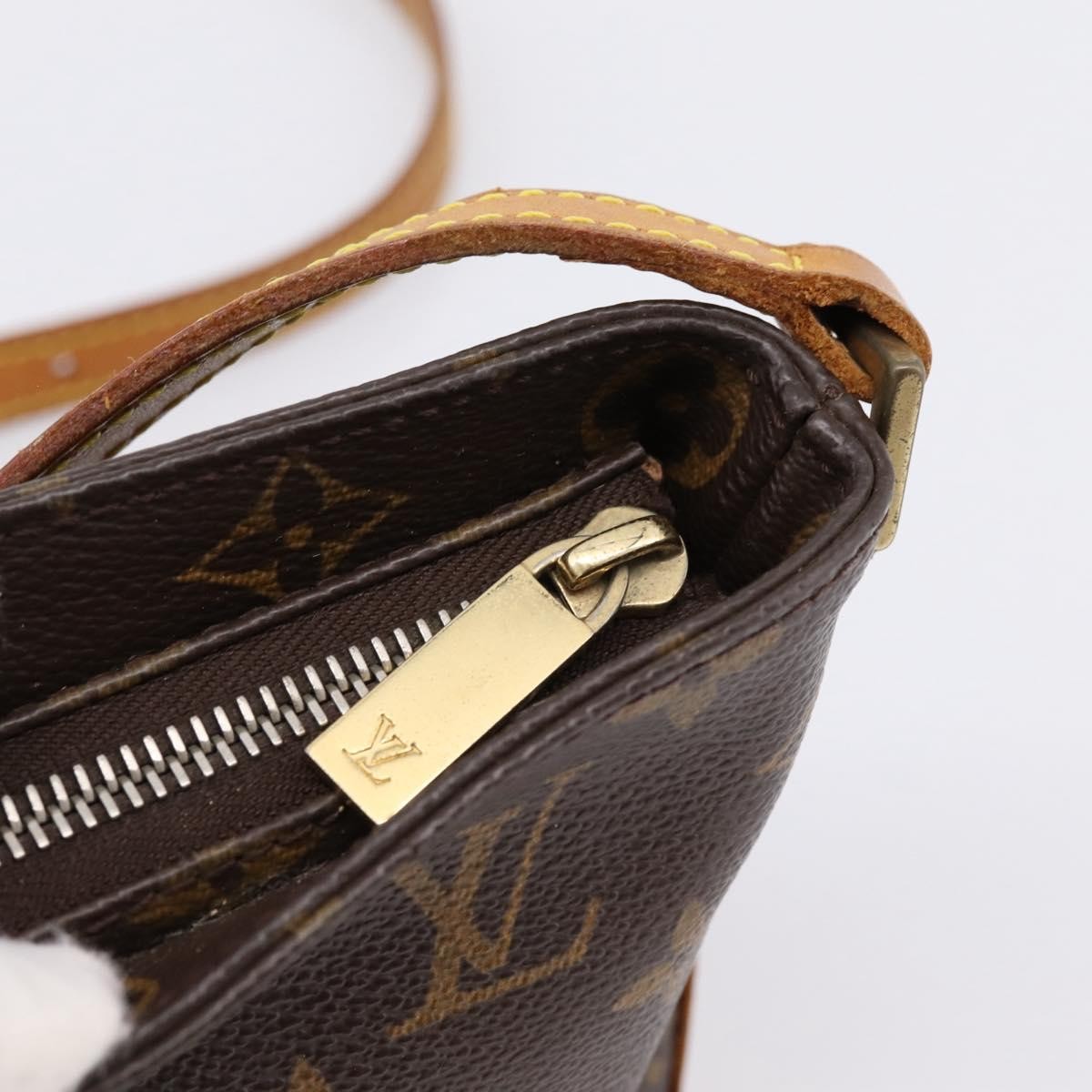 Louis Vuitton Trotteur Monogram Canvas, Brown, Canvas, Handbag