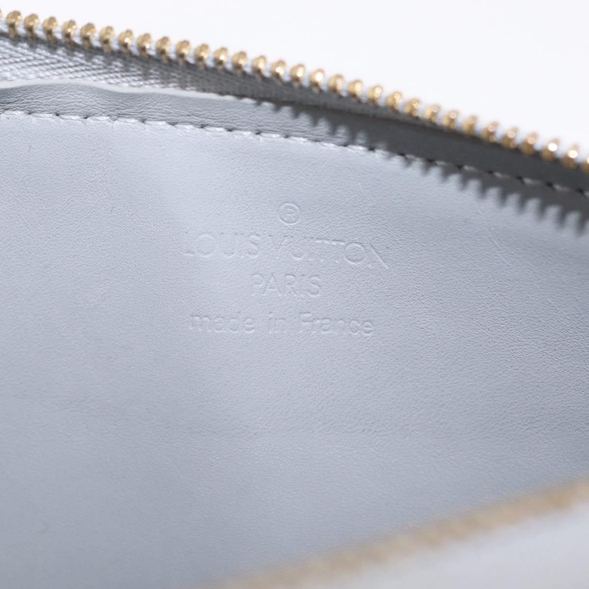Louis Vuitton Lexington Pochette Monogram Vernis, Beige, Patent Leather, Clutch