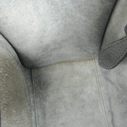 Celine Luggage Smooth Leather, Gray, Leather, Handbag