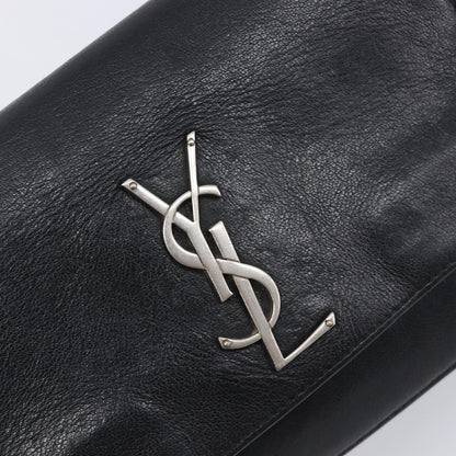 Saint Laurent West Hollywood Leather, Black, Leather, Shoulder Bag