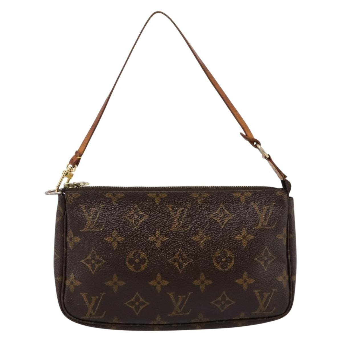 Louis Vuitton Pochette Accessoires NM Monogram Canvas, Brown, Canvas, Clutch