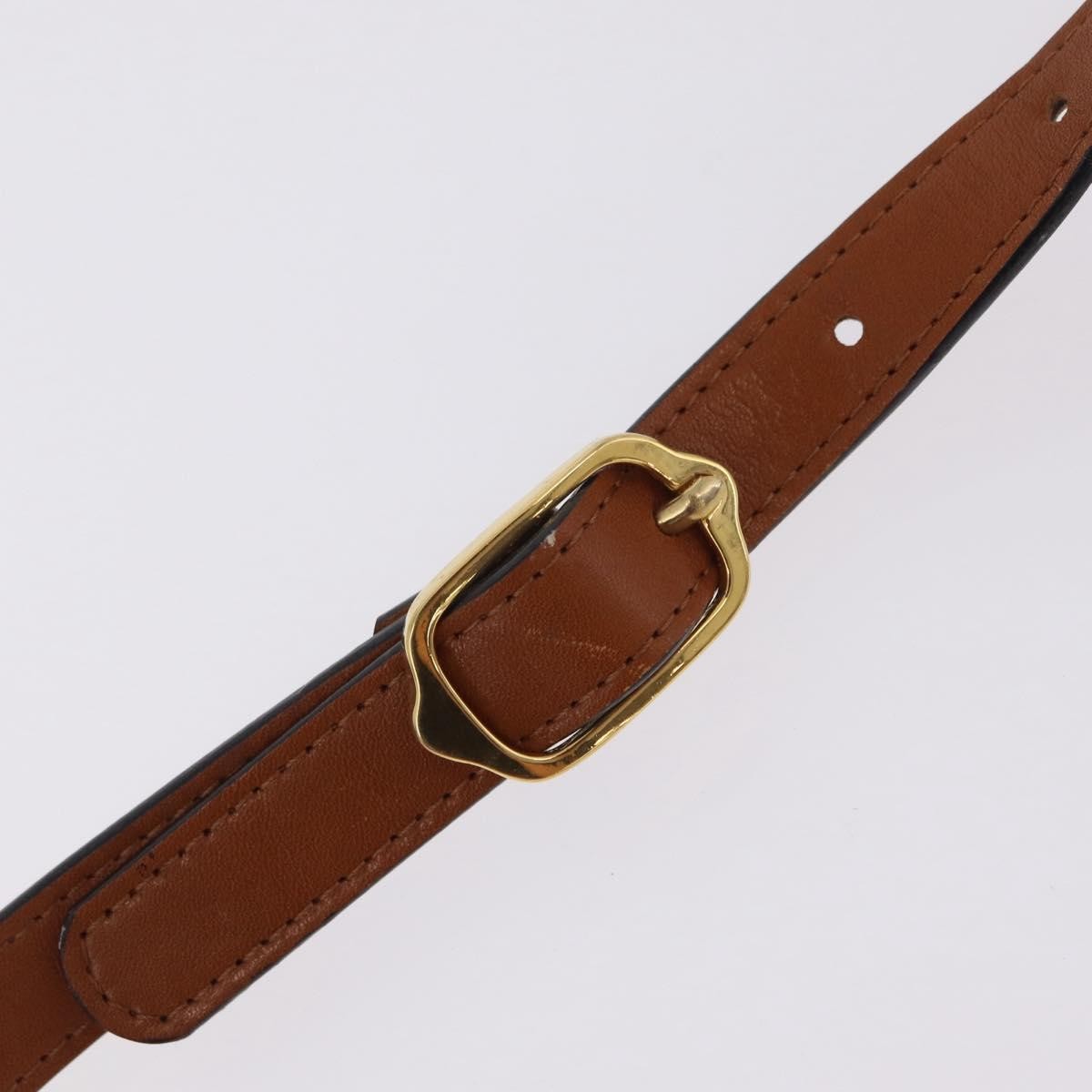Saint Laurent Vintage Shoulder bag leather, Brown, Leather, Shoulder Bag