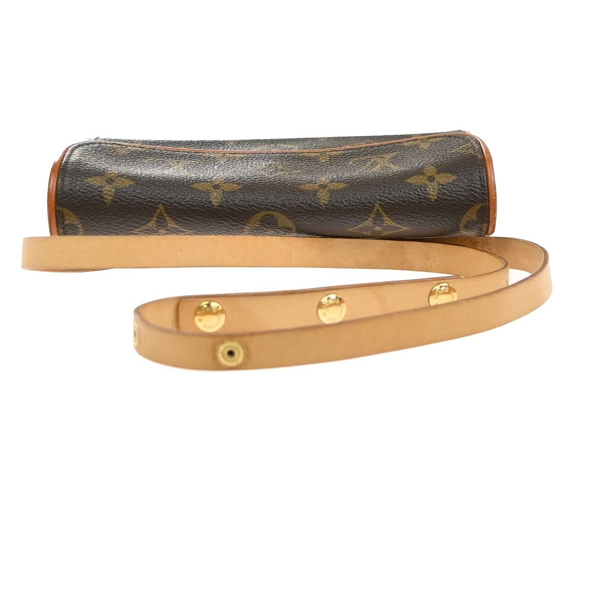 Louis Vuitton Florentine Waist Monogram Canvas, Brown, Canvas, Handbag