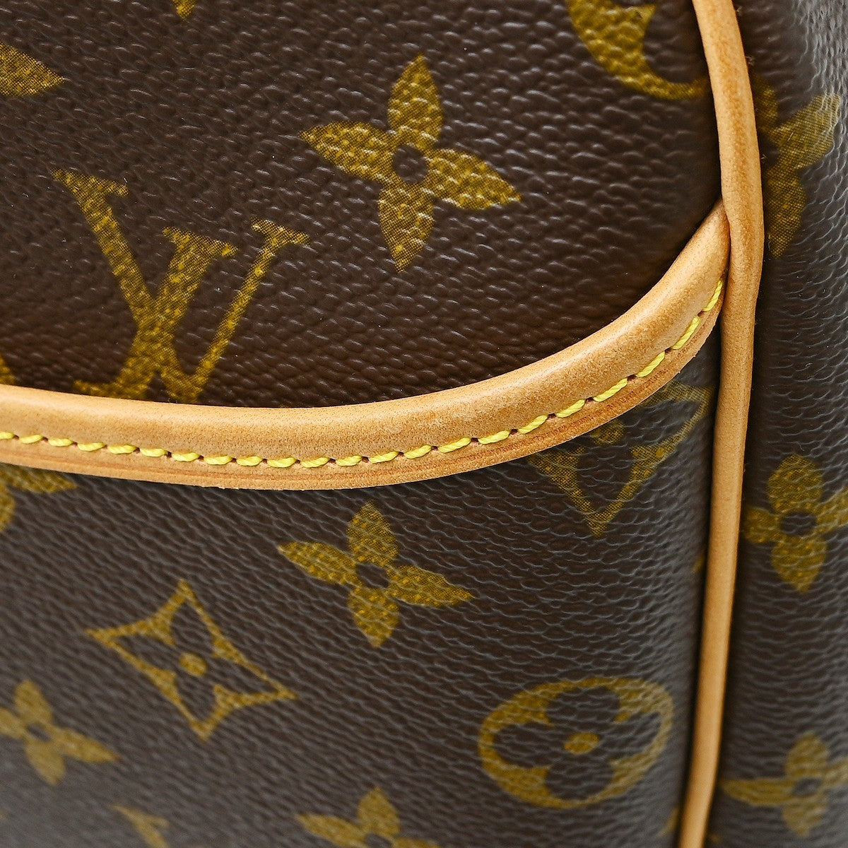 Louis Vuitton Deauville Monogram, Brown, Canvas, Handbag