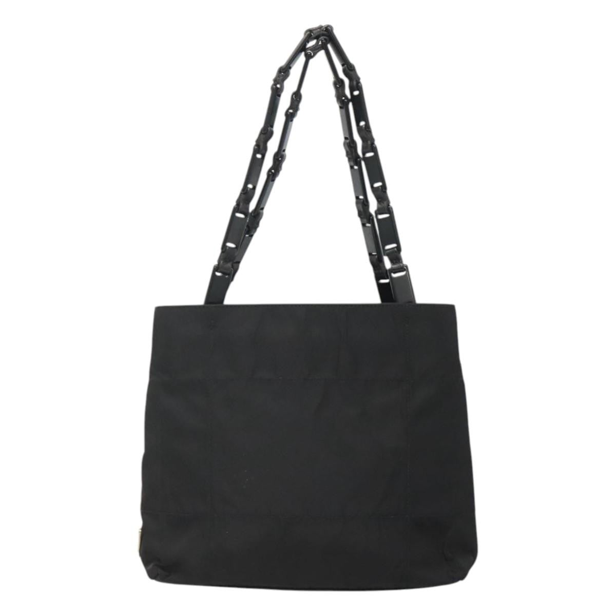Prada Vintage Tessuto, Black, Nylon, Handbag