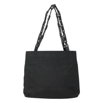 Prada Vintage Tessuto, Black, Nylon, Handbag