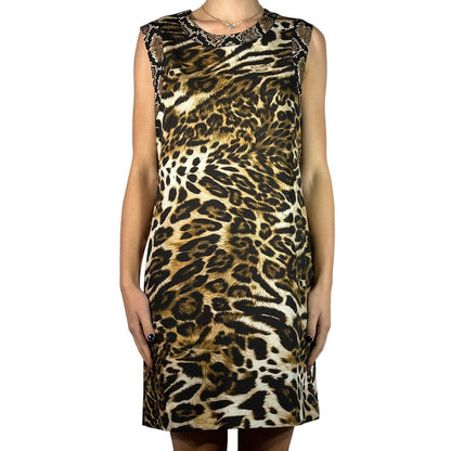 Boutique Moschino Animal Print Dress
