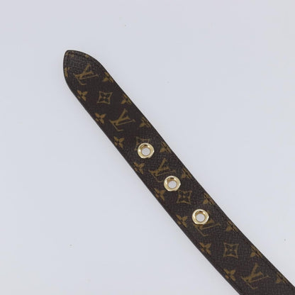 Louis Vuitton Ceinture Trio Belt Monogram Canvas, Brown, Canvas, Belt