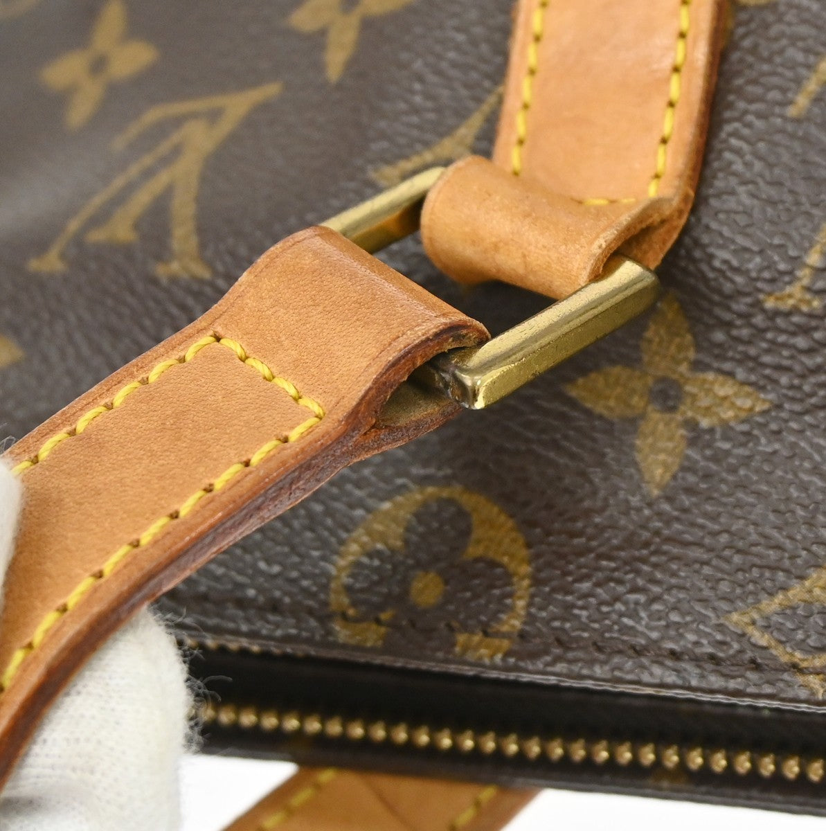 Louis Vuitton Cabas Piano Monogram Canvas, Brown, Canvas, Tote Bag