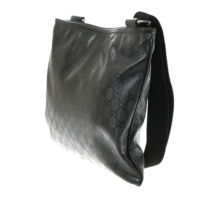 Gucci Crossbody GG Imprime, Black, Canvas, Crossbody Bag
