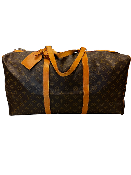 Louis Vuitton Sac Souple Monogram Canvas, Brown, Canvas, Handbag