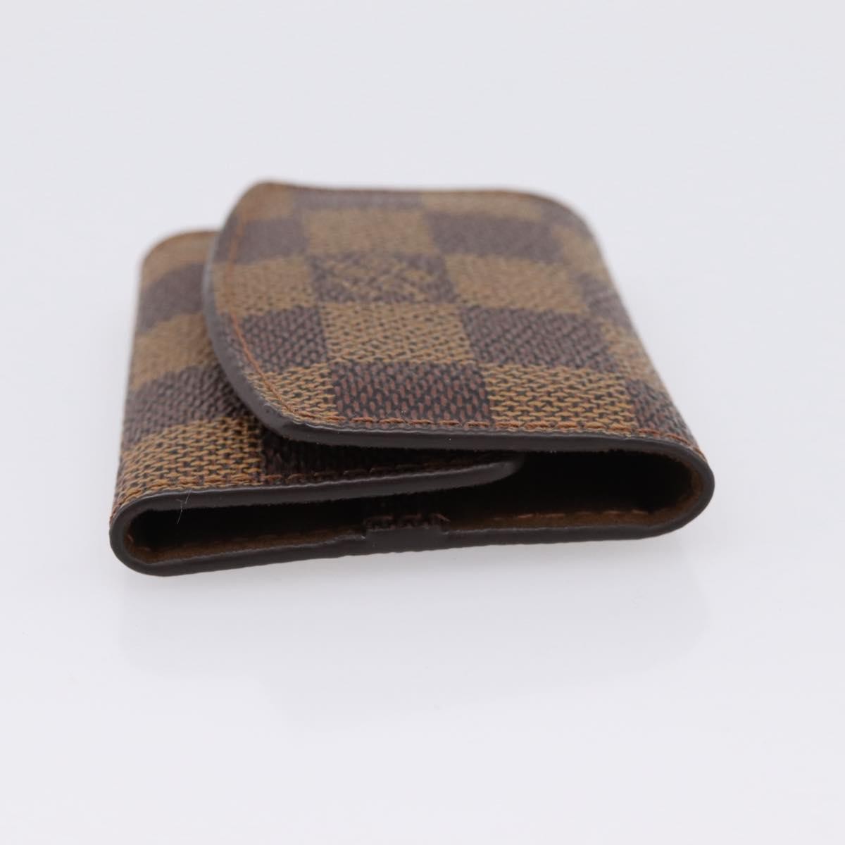 Louis Vuitton Cuff Case Monogram Damier, Brown, Canvas, Wallet