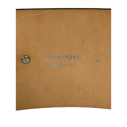 Δερμάτινη φαρδιά ζώνη μέσης SPORTMAX