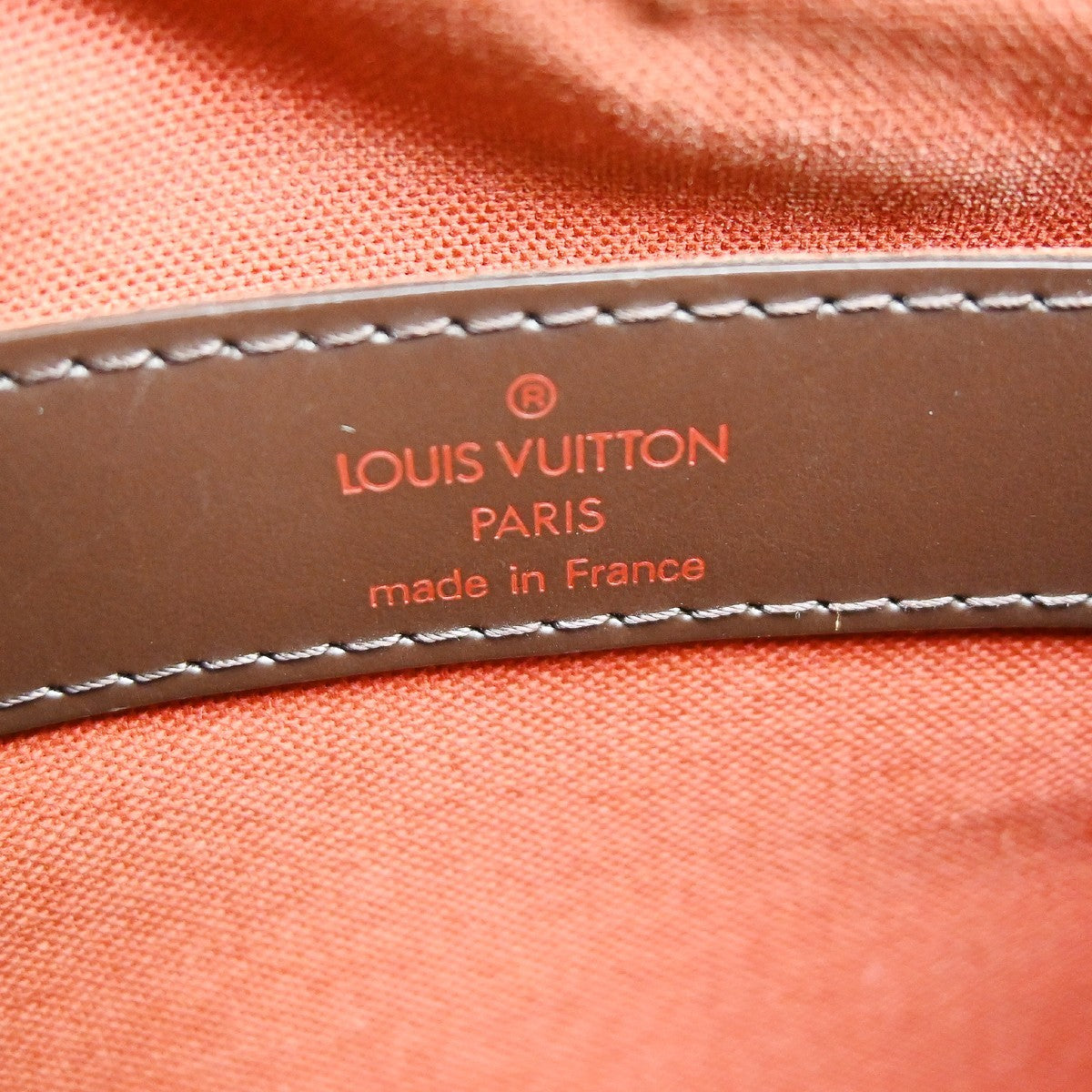 Louis Vuitton Naviglio Damier Ebene, Brown, Canvas, Shoulder Bag