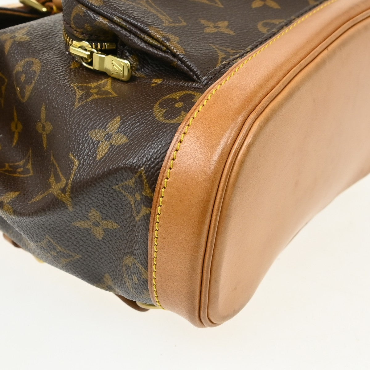 Louis Vuitton Vintage Montsouris Monogram Canvas, Brown, Canvas, Backpack