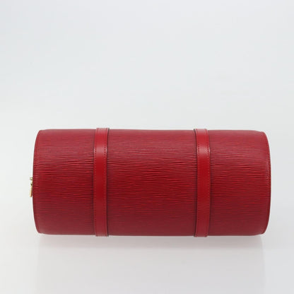 Louis Vuitton Soufflot Epi Leather, Red, Leather, Tote Bag