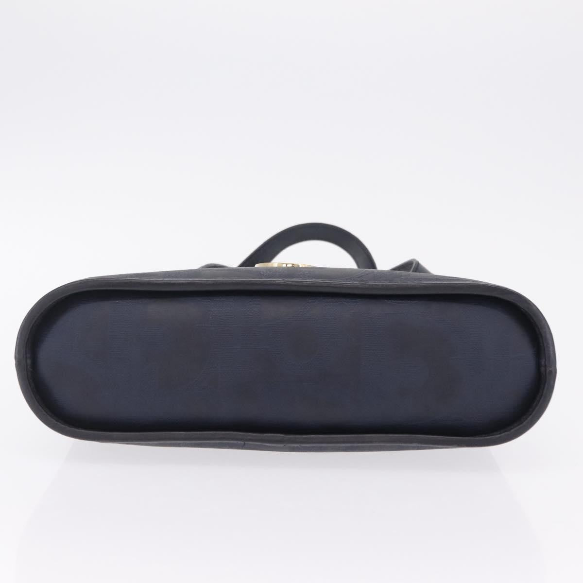 Christian Dior Trotter Canvas, Navy, Canvas, Handbag