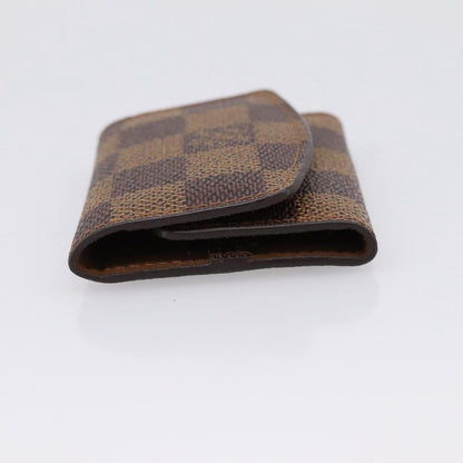 Louis Vuitton Cuff Case Monogram Damier, Brown, Canvas, Wallet