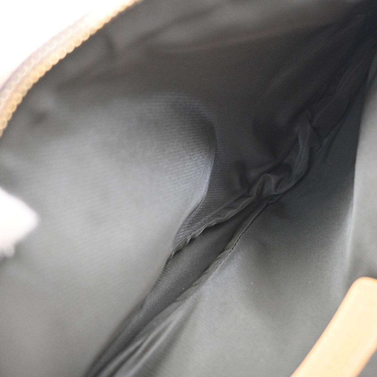 Christian Dior Vintage Saddle Diorissimo Canvas, Brown, Canvas, Handbag